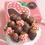 Made with Ghirardelli Love is Sweet Chocolate Covered Strawberries - 12 Berries
