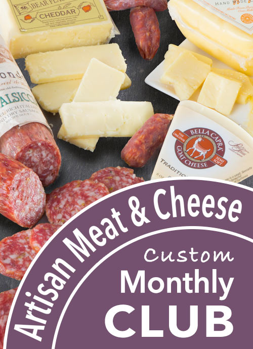 Monthly Meat and Cheese Club Always Free Shipping A Gift Inside