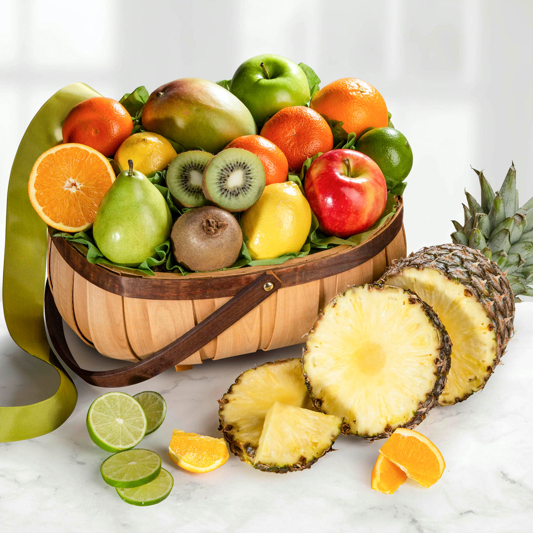 Tropical Favorites Fresh Fruit Gift Basket