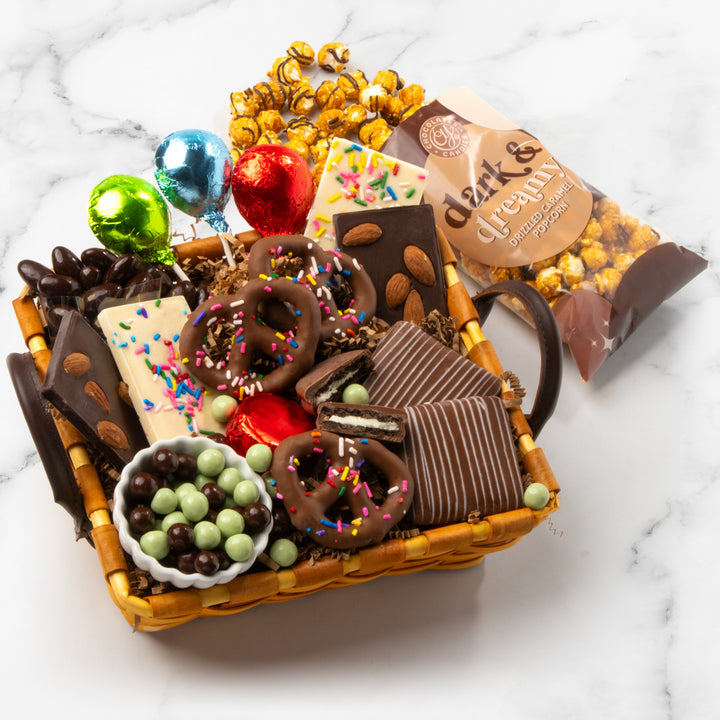 Chocolate Birthday Sweets Gift Basket
