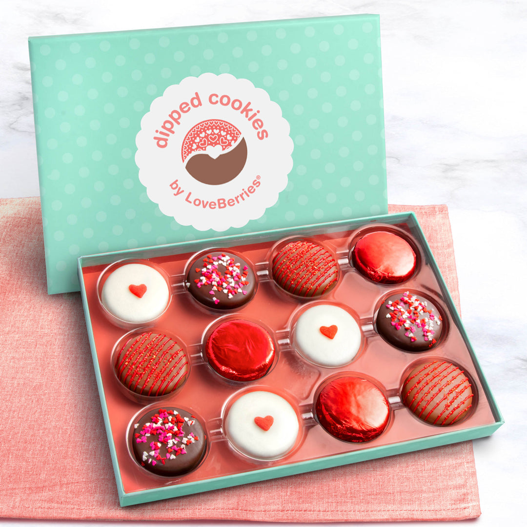 Sweet Love Chocolate Covered Cookies