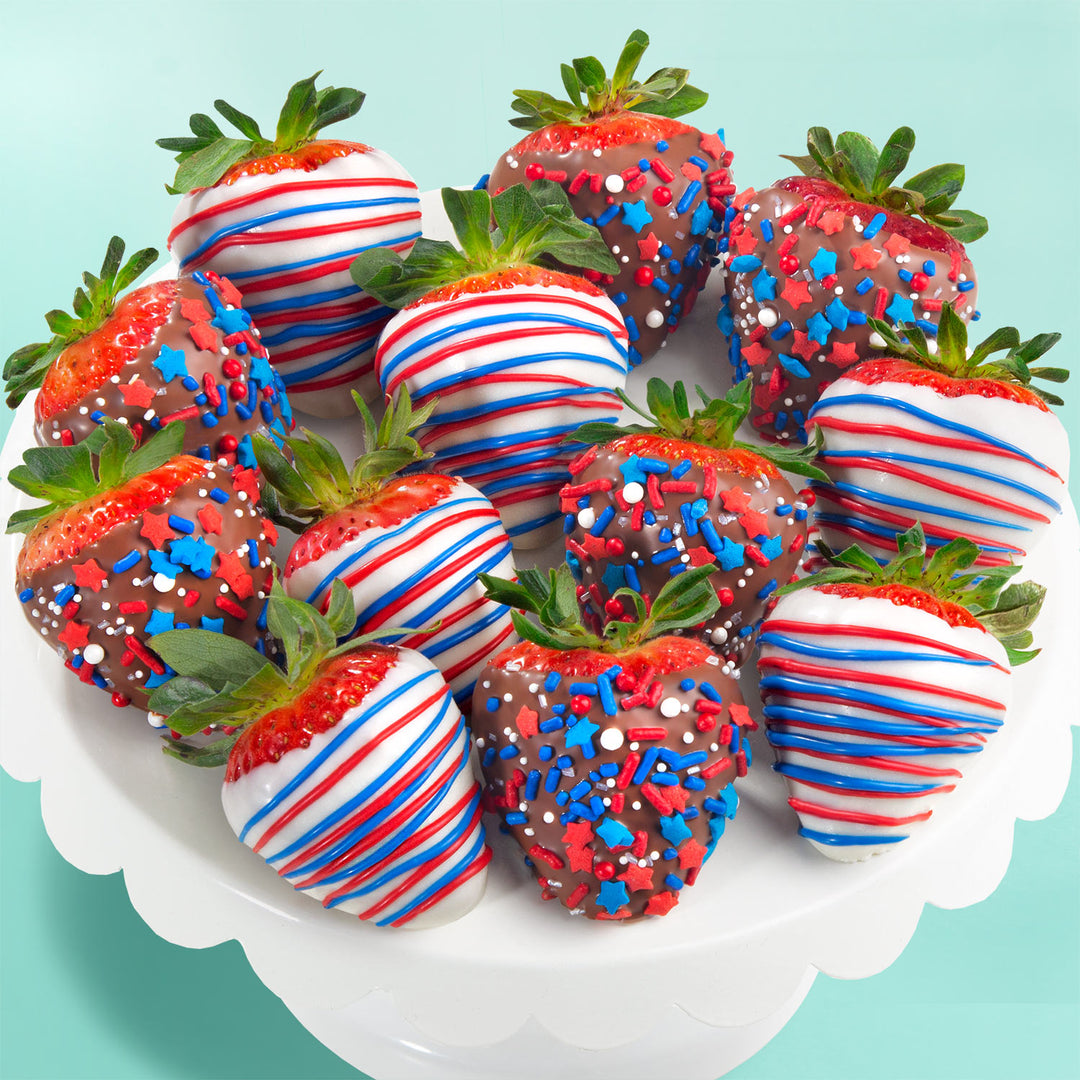 Celebrate Freedom Strawberries - 12 Berries