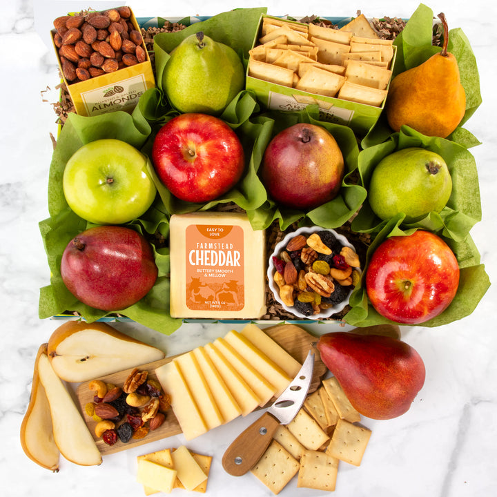 Classic Fruit and Gourmet Gift Basket