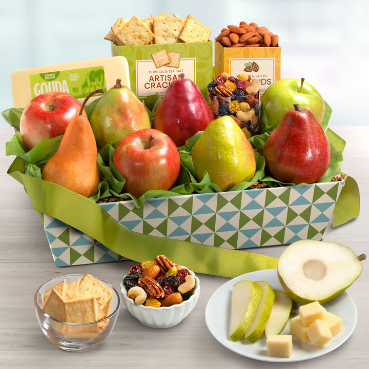 Classic Fruit and Gourmet Gift Basket