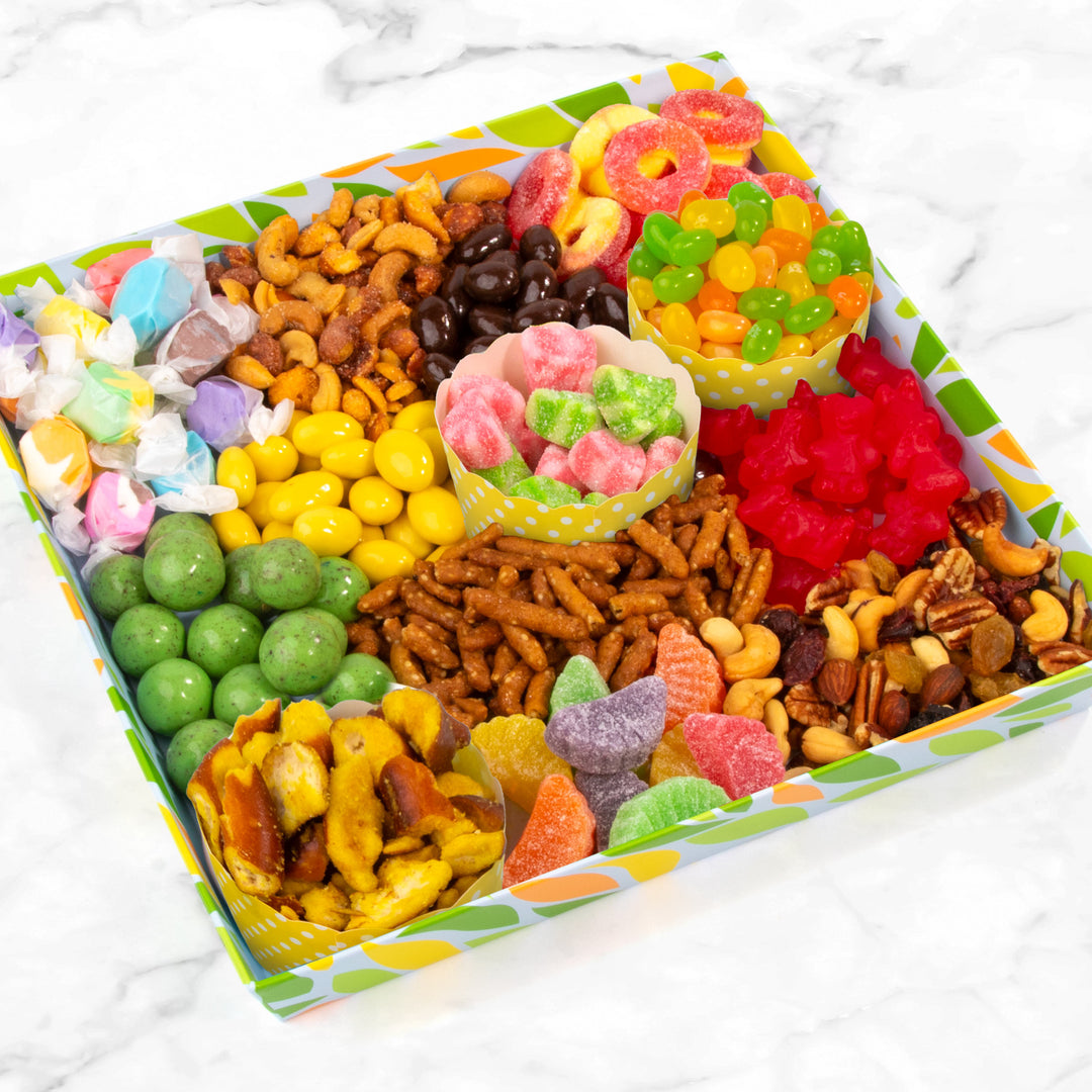 Snack Presents Snack All Day Deluxe Gift Basket β A Gift Inside