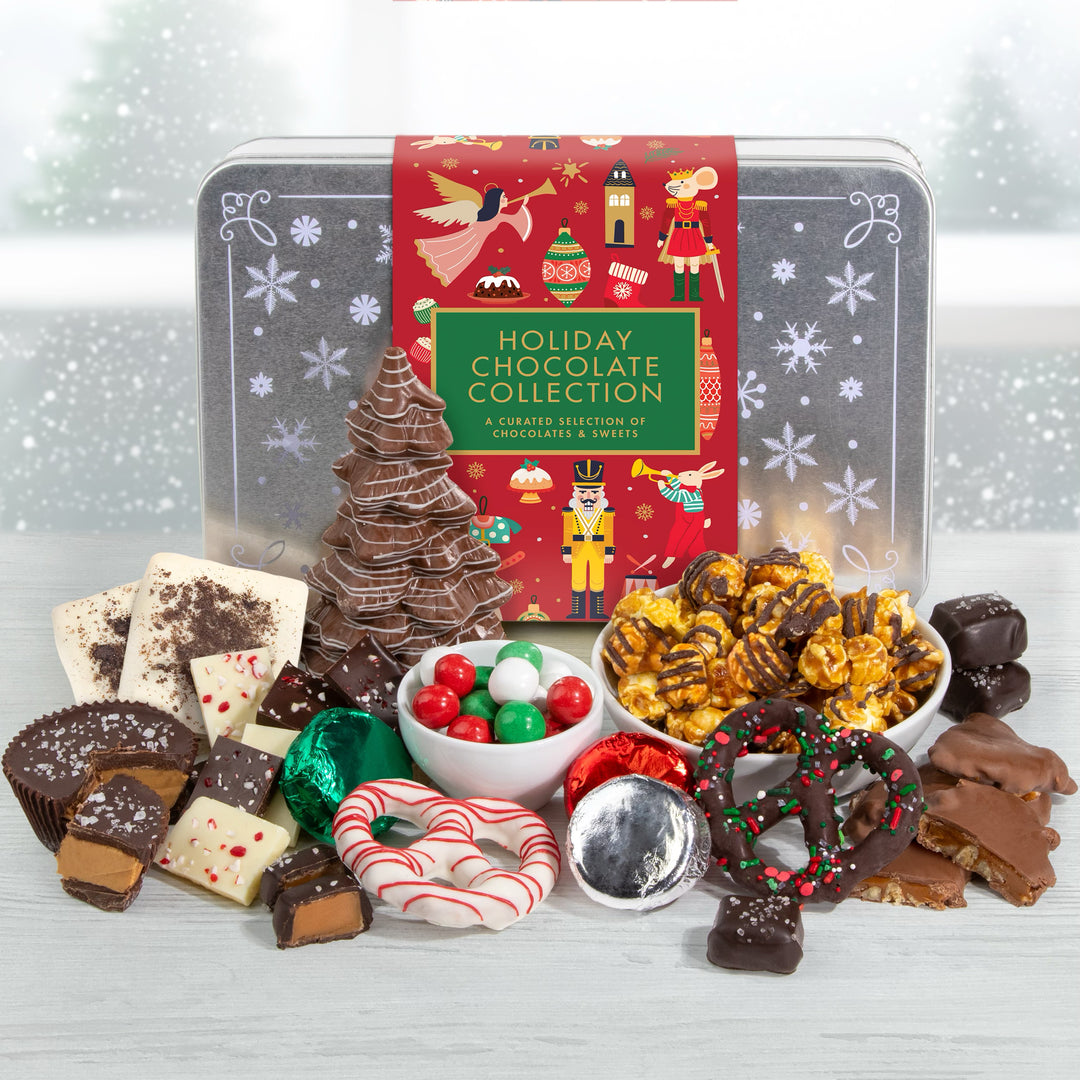 Holiday Chocolate Collection Tin