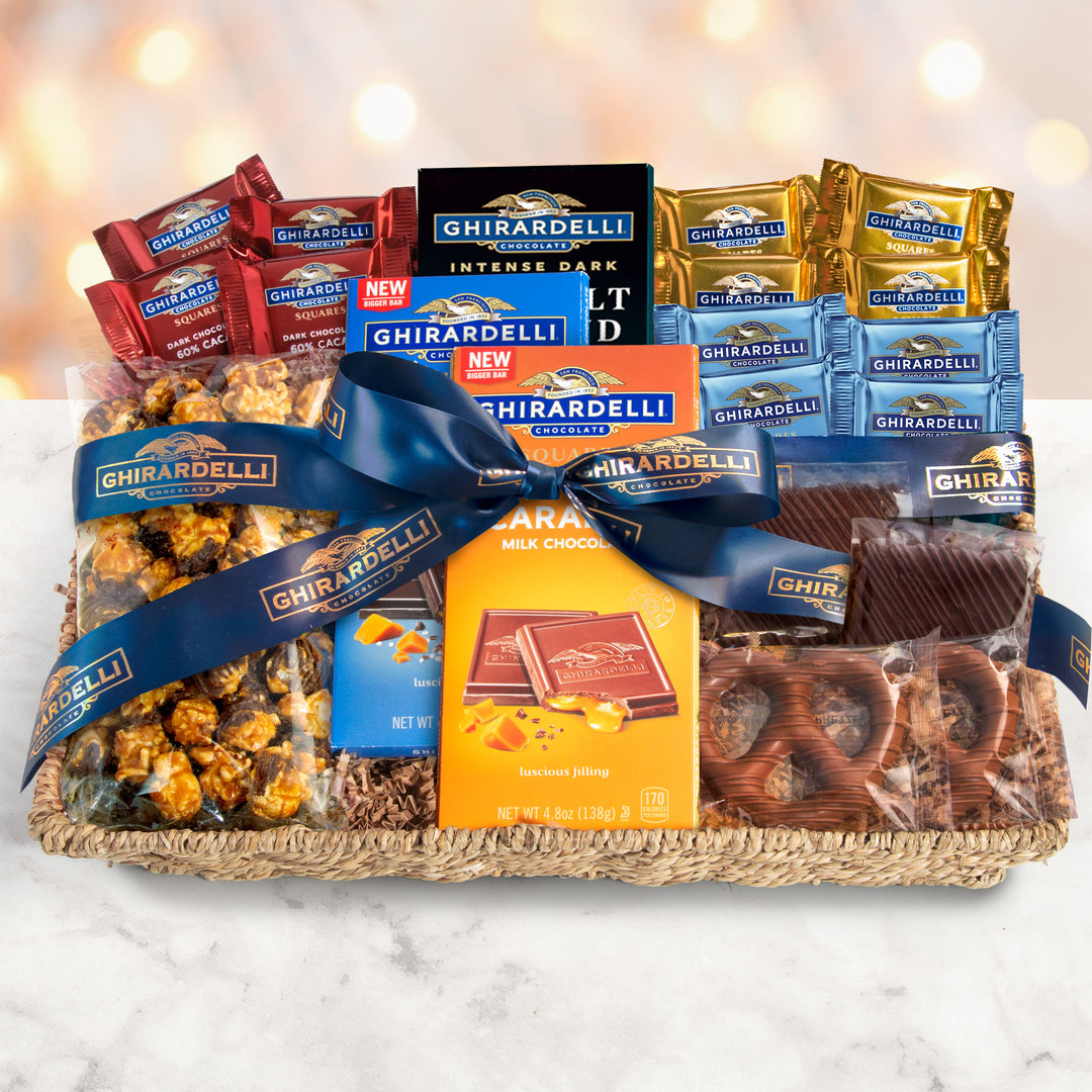 Signature Ghirardelli Chocolate Delights Gift Basket
