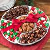GC1006, Holiday Chocolate Candies in Keepsake Ceramic Serving Tray