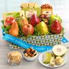 AP8019B, Happy Birthday Classic Fruit and Gourmet Gift Basket