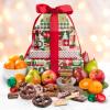 AT0240, Christmas Cheer Fruit and Chocolate Deluxe Tower