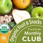 Fruitfully Organic Fruit and Snacks Monthly Club (3-12 Months)