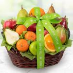 Thank You California Bounty Fruit Gift Basket