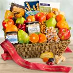 Congratulations Farmstead Fruit Gift Basket