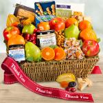 Thank You Farmstead Fruit Gift Basket