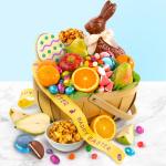 Easter Bunny Fruit and Treats Gift Basket