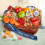 Father's Day Fruit and Snacks Gift Basket