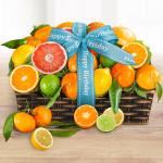 Happy Birthday Sweet Sunshine Citrus Fruit Gift Basket