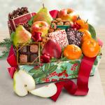 Holiday Treasures Fruit Basket