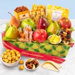 Congratulations Orchard Delight Fruit and Gourmet Basket