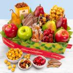 Congratulations Orchard Delight Fruit and Gourmet Basket