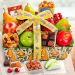 Happy Easter Orchard Delight Fruit and Gourmet Basket