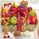 Thank You Orchard Delight Fruit and Gourmet Basket