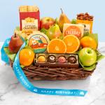 Happy Birthday Deluxe Fruit Basket