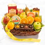 Happy Easter Deluxe Fruit Basket