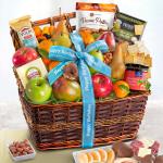 Happy Birthday Abundance Classic Fruit Basket