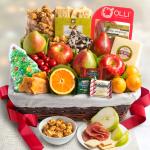 Holiday Tidings Deluxe Gourmet Gift Basket