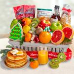 Christmas Morning Family Brunch Fruit Basket