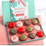 Merry Christmas Deluxe Chocolatey Covered Oreos