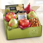 Petaluma Fruit and Cheese Dip, Crackers and Nuts Gift Box
