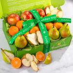 Happy Holidays Fruitfully Trio Fruit Gift Box