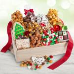 Christmas Treats & Sweets in Large Tree Crate