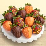 Autumn Delight Dipped Strawberries - 12 Berries