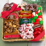 Holiday Classic Chocolate, Candy and Crunch Gift Basket