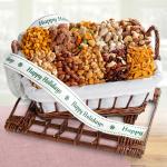 Happy Holidays Snack Attack Gift Basket