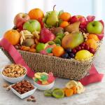 Fresh from the Harvest Fruit, Nut & Sweets Basket