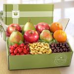 Thank You Best Wishes Deluxe Fruit Gift