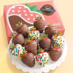 Made with Ghirardelli Birthday Celebration Chocolate Covered Strawberries - 12 Berries