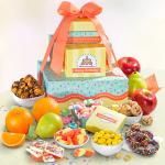 Say It With Fruit and Sweets Birthday Gift Tower