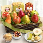 Classic Fruit and Gourmet Gift Basket
