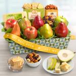 Get Well Soon Classic Fruit and Gourmet Gift Basket