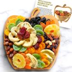 Dried Fruit & Apple Bamboo Fruit Bowl