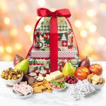 Merry Modern Deluxe Fruit, Cheese and Meat Tower