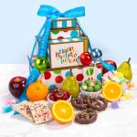 Birthday Fruit and Chocolate Tower