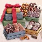 Chocolate, Caramel and Crunch 3 Box Gift Tower