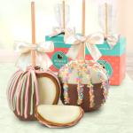 Sweet Celebration Chocolate Covered Caramel Apples Pair