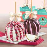 Sweet Love Chocolate Covered Caramel Apples Pair